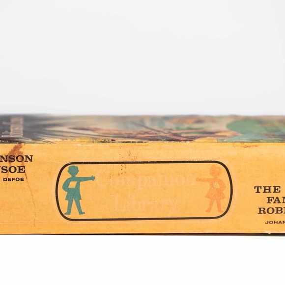 Robison Crusoe and The Swiss Family Robinson companion library 1963 - Picture 2 of 9
